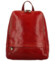 Dámsky kožený batoh červený - Delami Vera Pelle Mallory