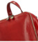 Dámsky kožený batoh červený - Delami Vera Pelle Mallory
