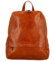Dámsky kožený batoh koňakový - Delami Vera Pelle Mallory