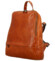 Dámsky kožený batoh koňakový - Delami Vera Pelle Mallory