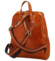 Dámsky kožený batoh koňakový - Delami Vera Pelle Mallory