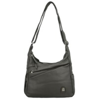 Dámska crossbody kabelka tmavo šedá - Firenze Kathy