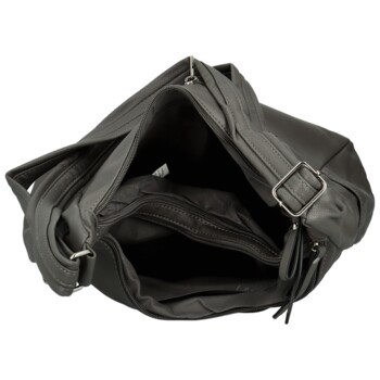Dámska crossbody kabelka tmavo šedá - Firenze Kathy