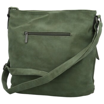 Dámska crossbody kabelka tmavo zelená - Coveri Trixana