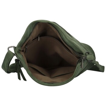 Dámska crossbody kabelka tmavo zelená - Coveri Trixana