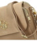 Dámska crossbody kabelka taupe - Laura Biaggi Wiana