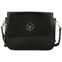 Dámska crossbody kabelka čierna - Laura Biaggi Wiana