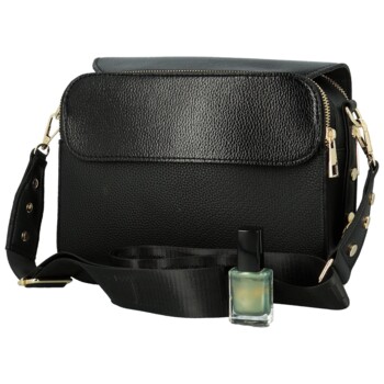 Dámska crossbody kabelka čierna - Laura Biaggi Wiana