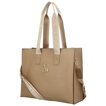 Dámska kabelka cez rameno camel - Laura Biaggi Renata