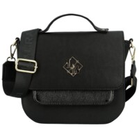 Dámska crossbody kabelka čierna - Laura Biaggi Daneliya