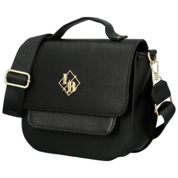 Dámska crossbody kabelka čierna - Laura Biaggi Daneliya