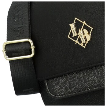 Dámska crossbody kabelka čierna - Laura Biaggi Daneliya