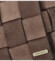 Dámska crossbody kabelka taupe - Laura Biaggi Fabia