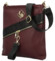 Dámska crossbody kabelka vínová - Laura Biaggi Latoya