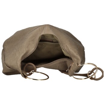 Dámska kabelka na rameno taupe - Coveri Timea