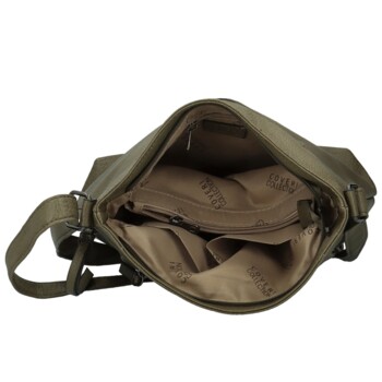 Dámska crossbody kabelka tmavo zelená - Coveri Daleina new