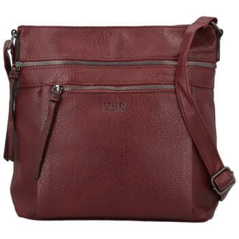 Dámska crossbody kabelka vínová - Coveri Daleina new