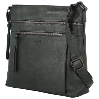 Dámska crossbody kabelka tmavo šedá - Coveri Daleina new