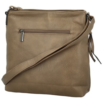 Dámska crossbody kabelka taupe - Coveri Daleina new