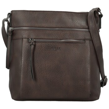 Dámska crossbody kabelka coffee - Coveri Daleina new
