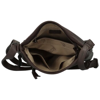 Dámska crossbody kabelka coffee - Coveri Daleina new