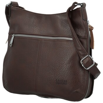 Dámska crossbody kabelka coffee - Coveri Kara