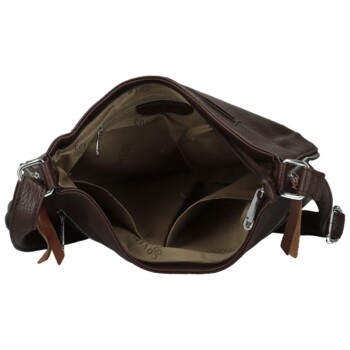 Dámska crossbody kabelka coffee - Coveri Kara
