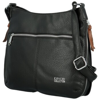 Dámska crossbody kabelka čierna - Coveri Kara
