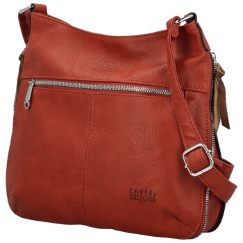 Dámska crossbody kabelka červená - Coveri Kara