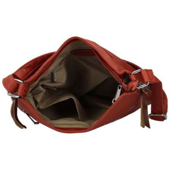 Dámska crossbody kabelka červená - Coveri Kara