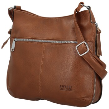 Dámska crossbody kabelka hnedá - Coveri Kara