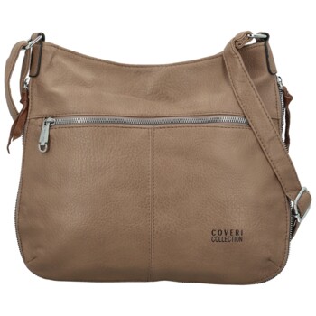 Dámska crossbody kabelka taupe - Coveri Kara