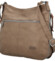 Dámska crossbody kabelka taupe - Coveri Kara