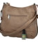 Dámska crossbody kabelka taupe - Coveri Kara