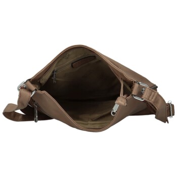 Dámska crossbody kabelka taupe - Coveri Kara
