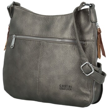 Dámska crossbody kabelka strieborná - Coveri Kara