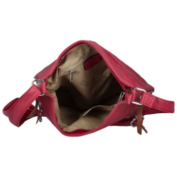 Dámska crossbody kabelka fuchsiová - Coveri Kara
