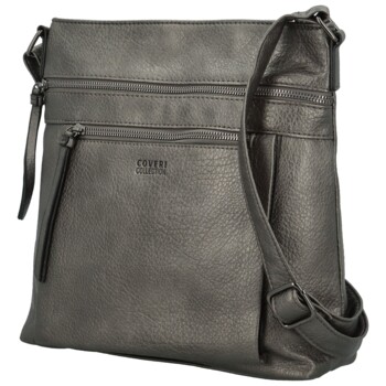 Dámska crossbody kabelka strieborná - Coveri Daleina new