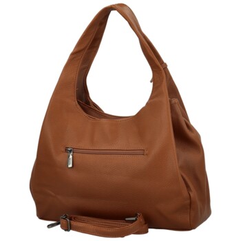 Dámska kabelka na rameno hnedá - Coveri Denys