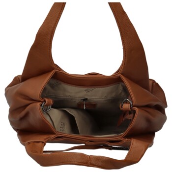 Dámska kabelka na rameno hnedá - Coveri Denys