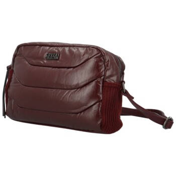 Dámska crossbody kabelka vínová - Coveri Heriet