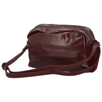 Dámska crossbody kabelka vínová - Coveri Heriet