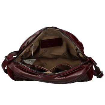 Dámska crossbody kabelka vínová - Coveri Heriet