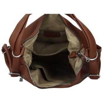 Dámsky kabelko/batoh hnedý - Coveri Karsten