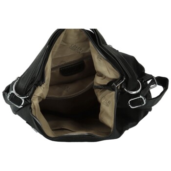 Dámsky kabelko/batoh čierny - Coveri Karsten