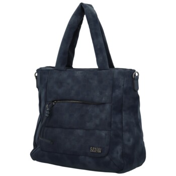 Dámska kabelka do ruky tmavo modrá - Coveri Natani