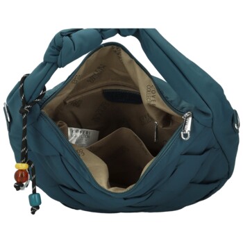 Dámska kabelka na rameno tyrkysová - Coveri Narcisa