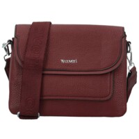 Dámska crossbody kabelka vínová - Coveri Dihya