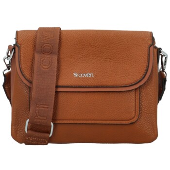 Dámska crossbody kabelka svetlo hnedá - Coveri Dihya