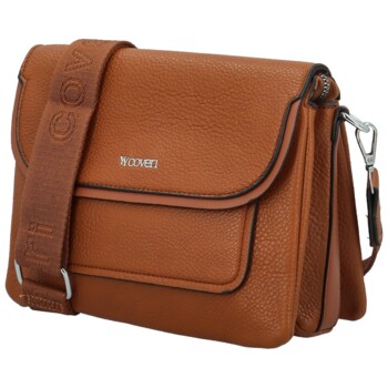 Dámska crossbody kabelka svetlo hnedá - Coveri Dihya